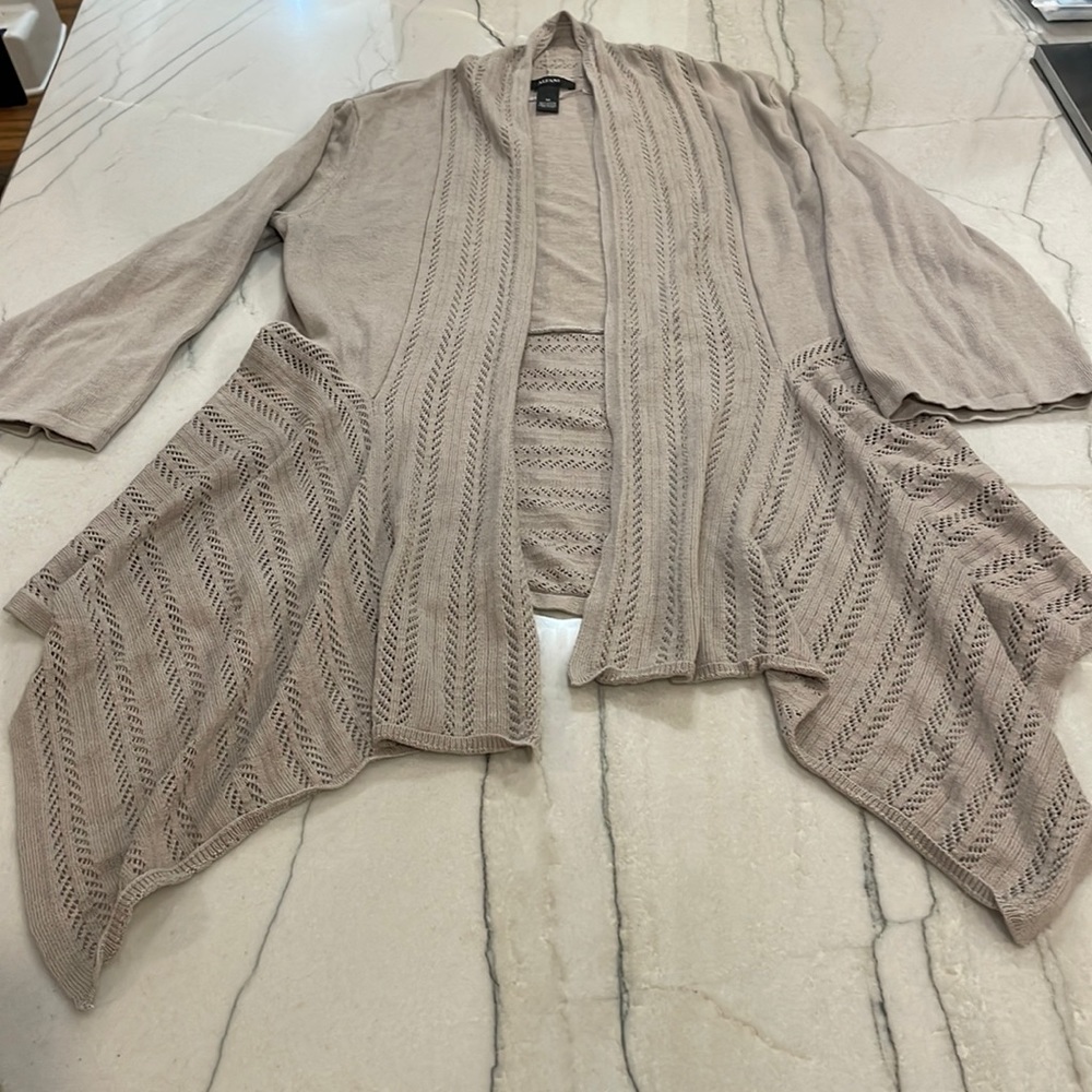 Cream cardigan